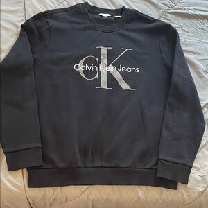 Calvin Klein Black Crewneck Sweater